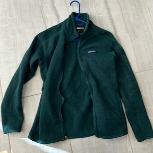 PATAGONIA W'S BETTER SWEATER JACKET, medium, dark green